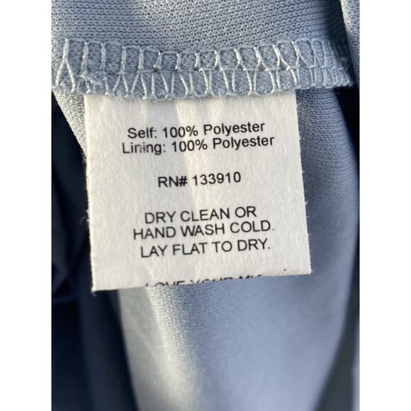 Show Me Your MuMu Womens Caitlin Ruffle Maxi Dress Blue Size Large‎ New - Picture 7 of 9